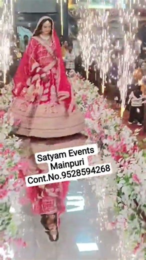 mirror entry wedding decoration #mirror #mirror entry !! mirror ramp entry !!satyam Events mainpuri