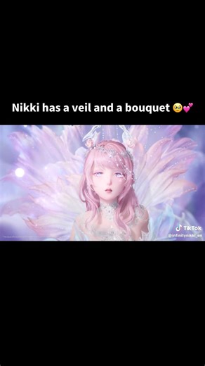Nikki has a veil and a bouquet in NEW 2.5 outfit Floral Rebirth! #infinitynikki