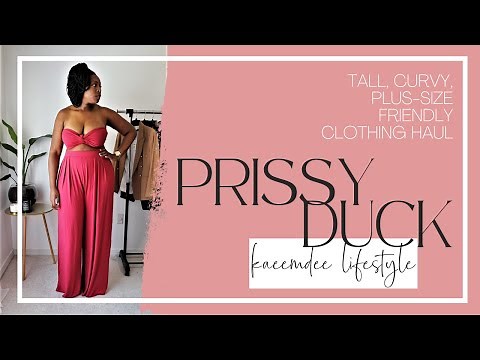 PRISSY DUCK DESIGNS | Tall, Curvy, Plus-Size Friendly Clothing Review