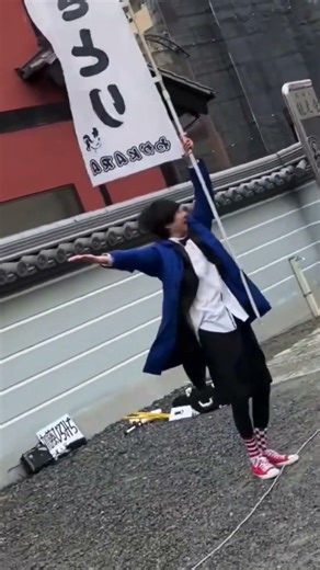 雪の中盛り上がった大道芸 #寝釈迦まつり #鈴鹿