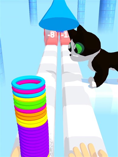 Toy Spring Rainbow Running Game Challenge