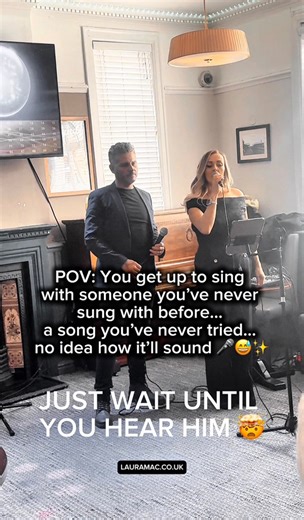 1.8M views · 20K reactions | I wasn’t expecting this  #ThePrayer #celine #celinedion #andreabocelli Victor Michael #CommunityEvent #specialguests | Laura Mac - Wedding Singer. | Facebook