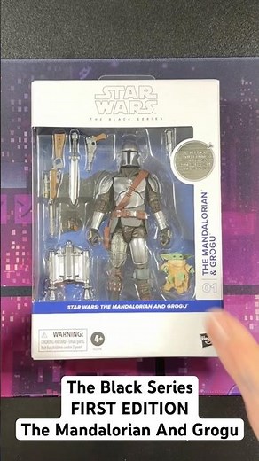 Unboxing And Posing The Black Series The Mandalorian And Grogu Figure #starwars #themandalorian