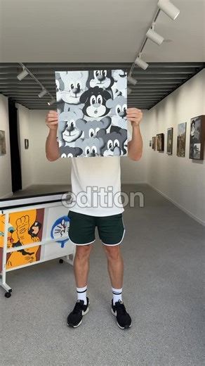 Stupid Krap on Instagram: "Our limited edition screen print by @matthew_mallow1 is now available online. Get it by shopping our print store at stupidkrap.com (clickable link in bio) #matthewmallow #stupidkrap #screenprint #artcollector #silkscreen"