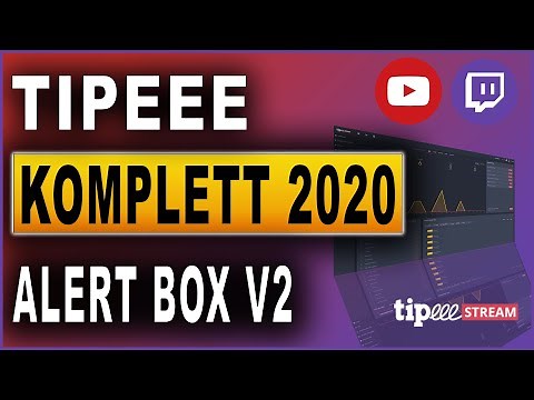 Tipeeestream Komplettkurs 2020: #03 Alert Box V2