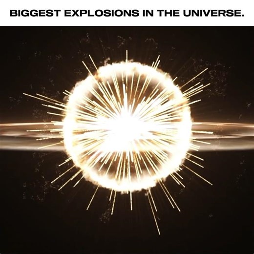 Biggest Explosions in the Universe #shorts
