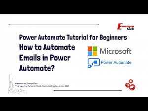 10: How to Automate Emails in Power Automate? | Send, Receive & Download Attachments