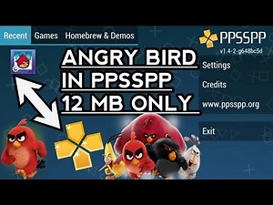 ♣How to Download Angry Bird PPSSPP♣ 🔵 highly COMPRESS 12 MB🔵 🔥Angry birds PSP🔥⚫ ANGRY MOD PSP⚫
