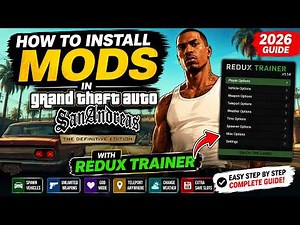 🚗 How to Install Mods in GTA San Andreas Definitive Edition (PC) | Complete 2026 Guide
