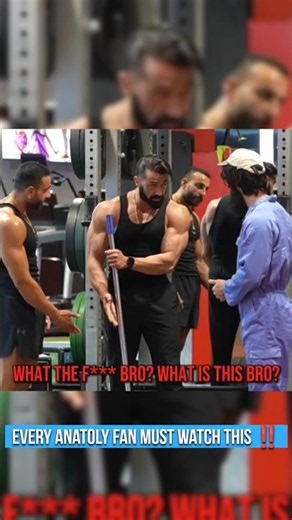 Every Anatoly fan must watch this ‼️ #anatoly #gymprank