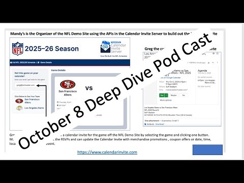 Deep Dive Calendar Invite Server Pod Cast
