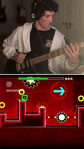 Geometry Dash Blast Processing Guitar Cover