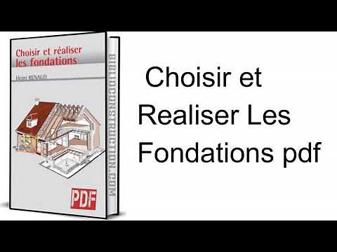 Choisir et Realiser Les Fondations pdf