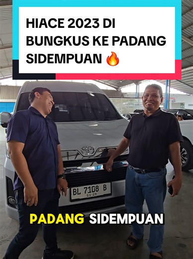 Hiace 2023 Terjual Cepat di Padang Sidempuan