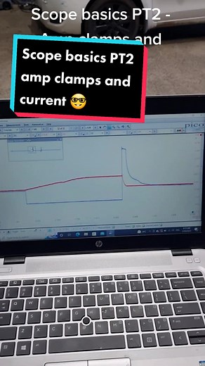 scope basics PT2 as requested by the man @PokeysMechanical #automotivetraining #fyp #automotivediagnostics #picoscope #autoelectrician #autosparky #autoelectrical