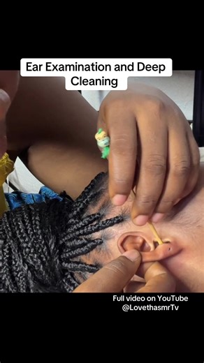 Deep ear cleaning #asmrsounds #lovethasmr #fyp #viral #asmr