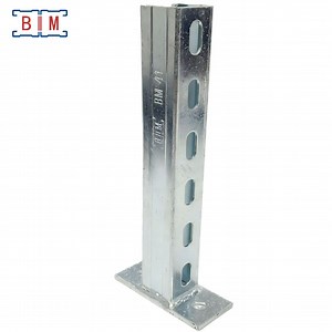 [Hot Item] Electro Galvanized 41X41mm Cantilever Arm Mounting Bracket Strut Channel