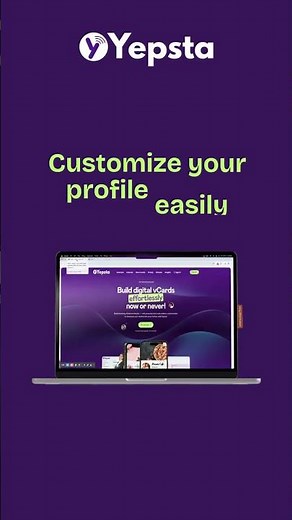 Create Your Digital vCard in 3 Easy Steps | Yepsta – Smart Business Card App