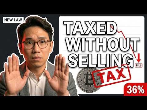 This Country Just Started Taxing Your Bitcoin Gains — Even If You Never Sold