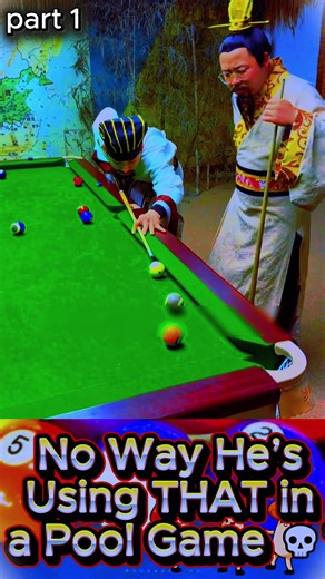Pool Player's Shocking Move in 1v1 Challenge