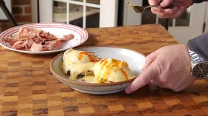 Southern eggs Benedict recipe loaded with comfort flavor