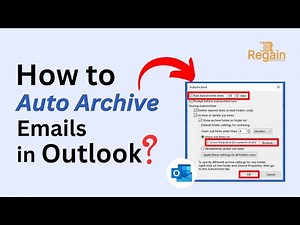 How to Run/Set Auto Archive in Outlook? | Auto Archive in Outlook | Regain Software Official