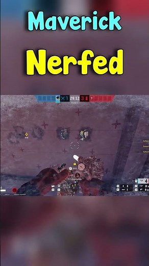 Ubisoft Nerfed Maverick With The New Season! - Rainbow Six Siege #new #rainbowsixsiege #r6s #shorts
