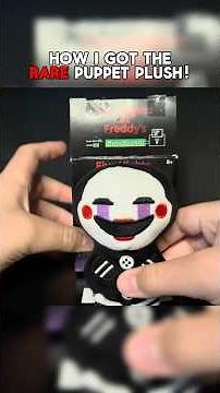 HOW I GOT THE RARE MYSTERY PUPPET PLUSH!!! 🎭 #fnaf #puppet #jazwares #fyp