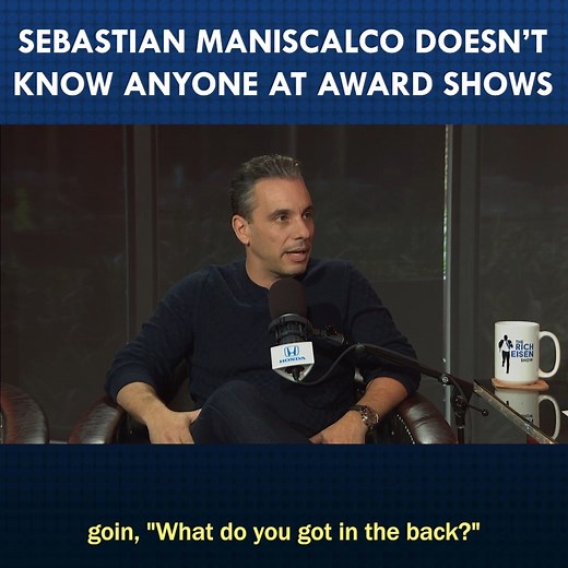 Sebastian Maniscalco Doesn't Know How to Mingle at Parties | The Rich Eisen Show 🎙 | The Rich Eisen Show