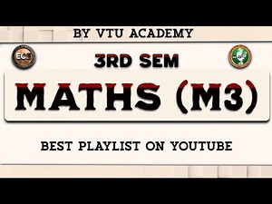 3rd Sem Maths (M3) Introduction