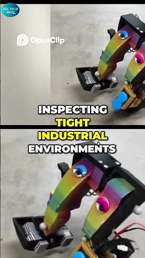 Zippy Robot Innovation for Confined Spaces & Hazardous Missions!