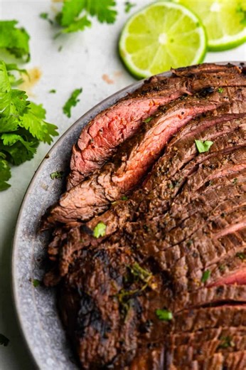 Make restaurant-quality Carne Asada at home! Our recipe uses simple ingredients and expert tips to ensure a tender, flavorful steak every time. https://thestayathomechef.com/authentic-carne-asada/ | The Stay At Home Chef
