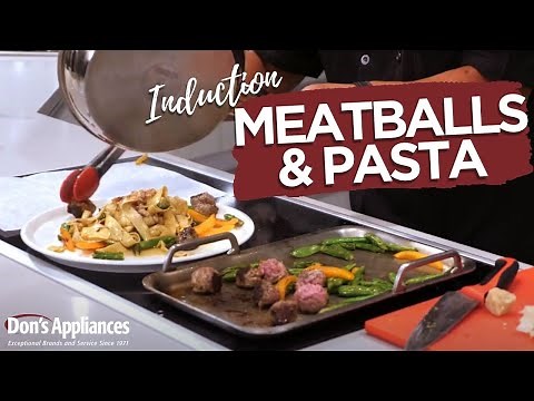 How to Make Meatballs on the Bosch Induction Cooktop
