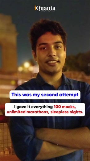 18K views | What changed his story from failing CAT to IIM Bangalore? Watch this 99.99%iler’s honest journey with iQuanta’s CAT program. | iQuanta | Facebook
