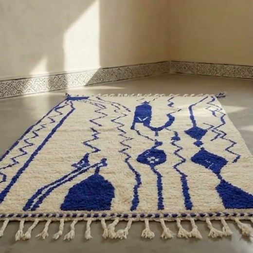Soft Moroccan Wool Rug Texture #moroccanrug #berberrug