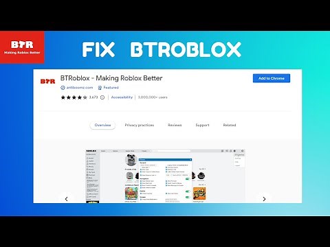 How to Fix BTRoblox Not Working On Browser