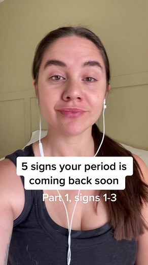 5 Signs Your Period is Coming Back Soon