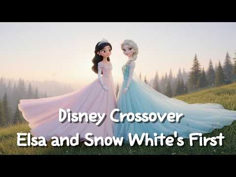 Disney Crossover: Elsa and Snow White's First Encounter | AI Reimagined Meeting