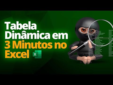 Como Criar TABELA DINÂMICA em APENAS 3 MINUTOS no Excel [Passo a Passo]
