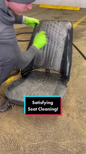Satisfying Seat Detailing! #cardetailing #wddetailing #asmr #fyp #cleantok #satisfying #detailing #trending #trend #foryoupage