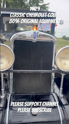 1929 Chevrolet Sedan | 2-Door Classic with 80% Original Equipment & 6-Cylinder Power 🔥 #car #cars