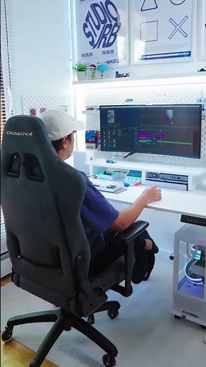 Leveling up the setup comfort #dowinx #desksetup #dowinxgamingchair