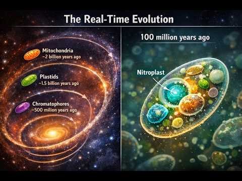 The 4th Organelle in 4 Billion Years (2024 Discovery Changed Biology) #Nitroplast
