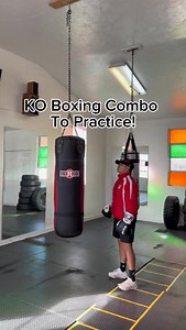 KO Boxing Combo To Practice! #boxing #boxingtraining #boxinglife #boxinggym #boxingcoach | Boxing With Eddie