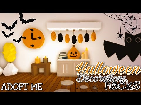 Halloween Decorations Hacks 🎃 | Adopt Me Building Hacks! Roblox