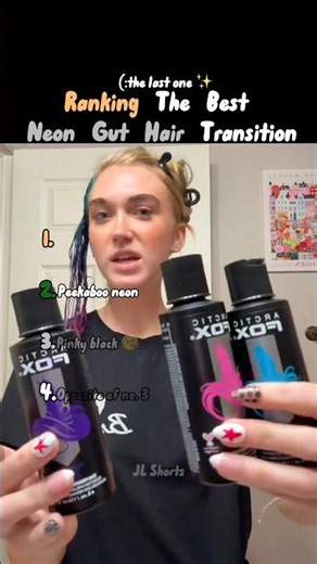 Ranking THE BEST NEON GUT HAIR TRANSITIONS
