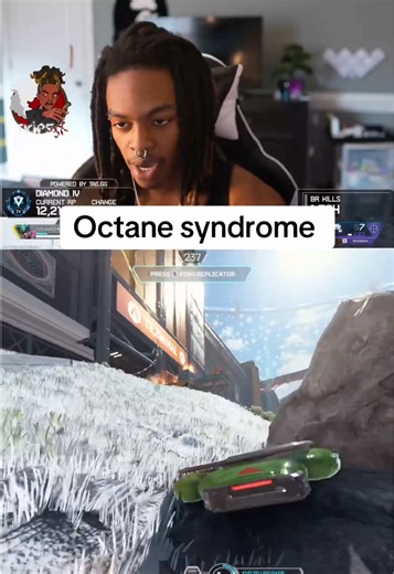This is why i cant run octane in ranked lol #livehighlights #apexlegends #octane