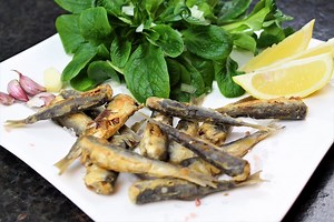 Sardinen braten | mediterranes Fingerfood