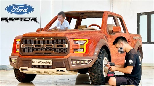 I built a Ford F-150 Raptor for my father in 150 days