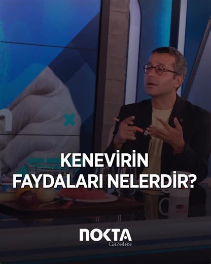 Nokta Gazetesi on Instagram: "Kenevir’in faydaları nelerdir? F. Buse Günhan ile Doktora Sorun programında Diyetisyen Ersin Özdemir önemli bilgilendirmelerde bulundu. Lütfen doktorunuza danışın, sağlık tavsiyesi değildir."